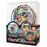 Puzzle-3D-Round-Abstract