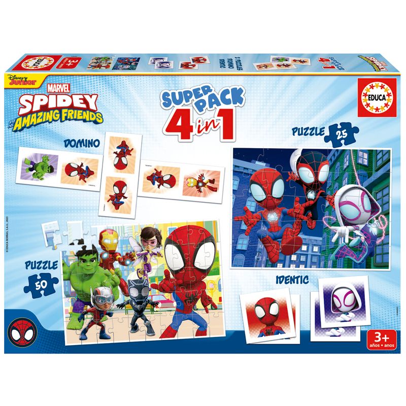Spidey-y-sus-Amigos-Pack-4-en-1