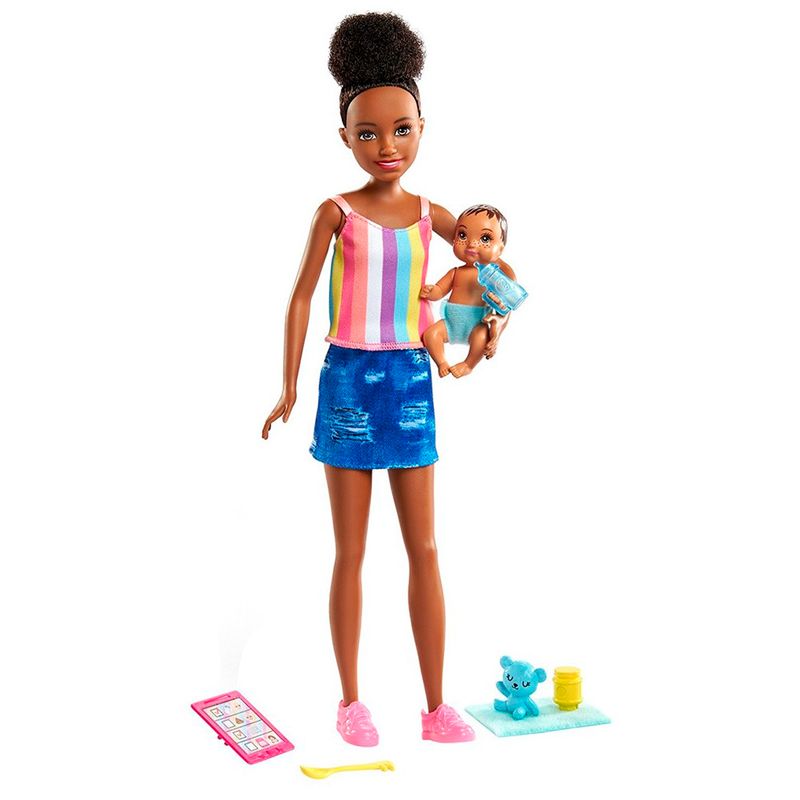 Barbie-Skipper-Caguro-con-Bebe-Muñeca-Surtida_3