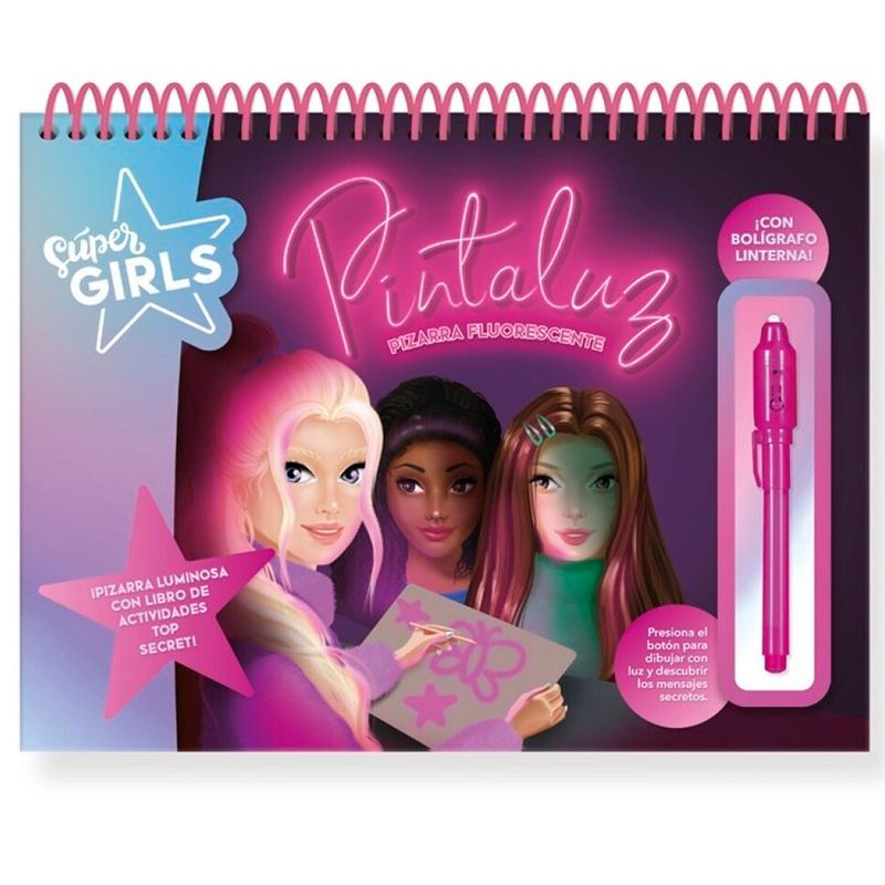 Super-Girls-Pintaluz-Pizarra-Fluorescente