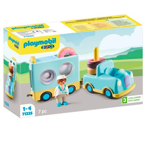 Playmobil 1.2.3 Camión de Donut
