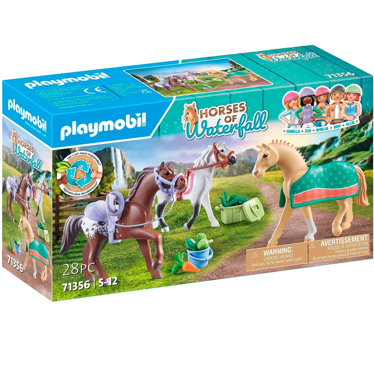Playmobil Horses of Waterfall Establo Caballos