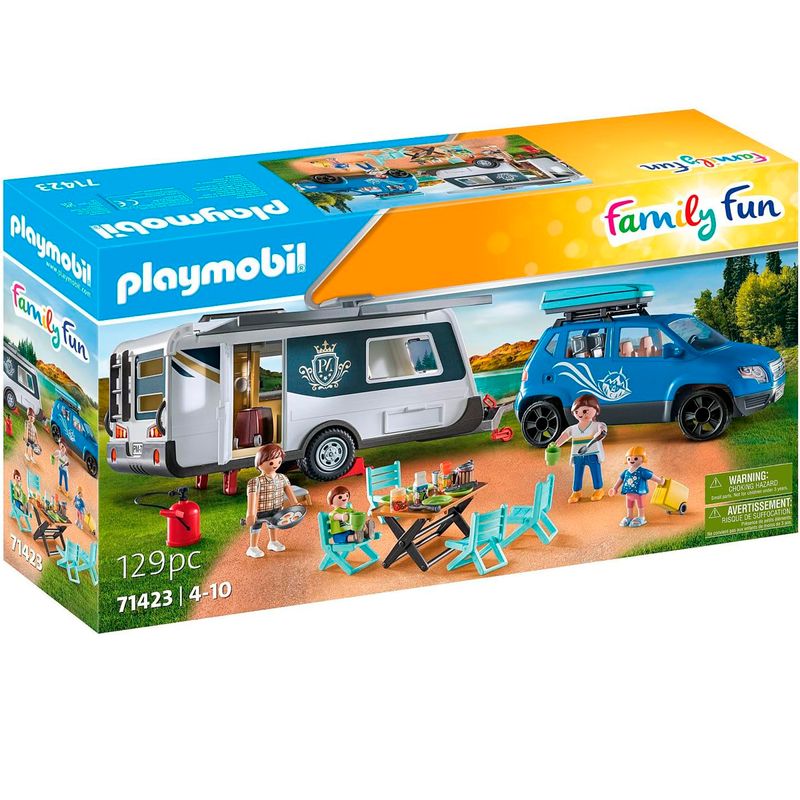 Playmobil-Caravana-con-Coche
