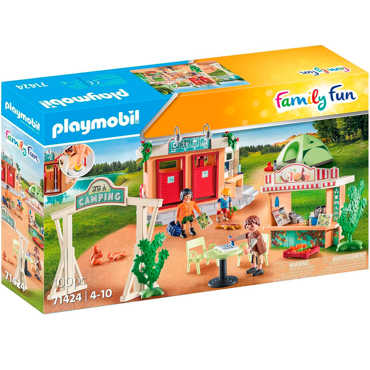 Playmobil Family Fun Camping