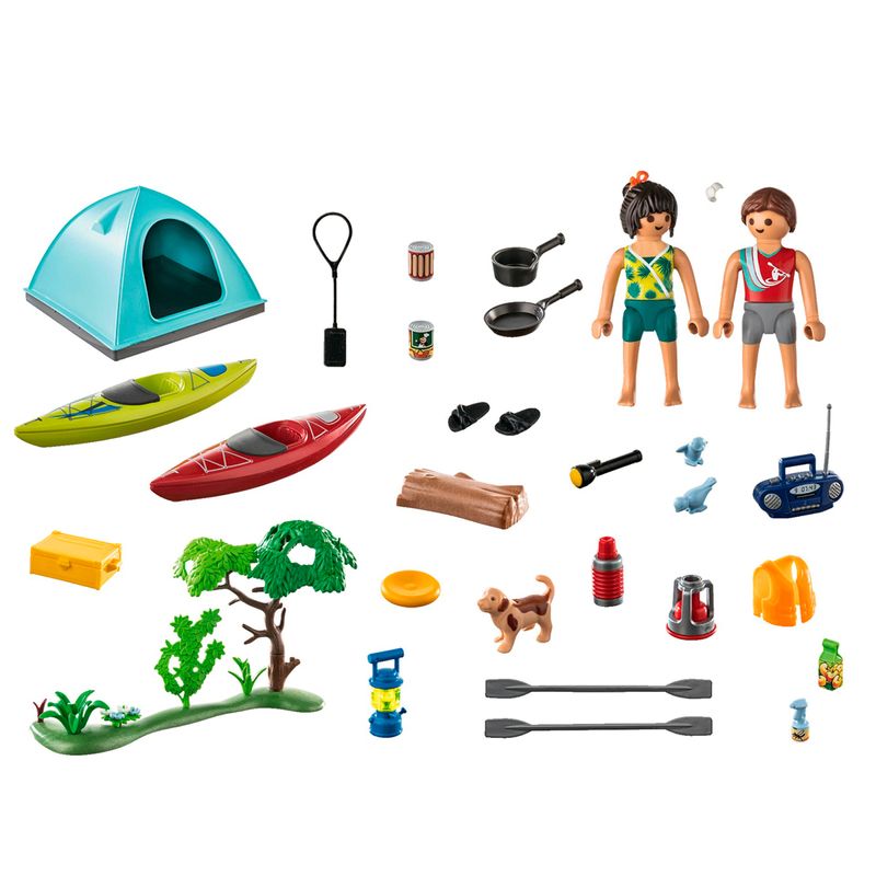 Playmobil-Family-Fun-Camping-con-Hoguera_1