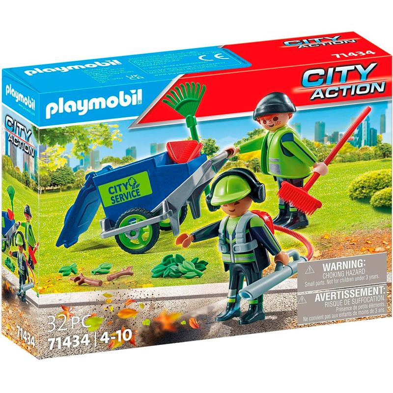 Playmobil-City-Action-Equipo-Limpieza-Urbana