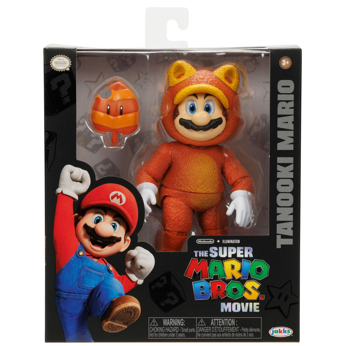 Super Mario peluche Tanuki Mario 30 cm - ADMI
