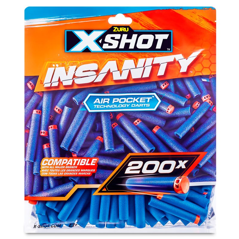 X-Shot-Insanity-Pack-Balas
