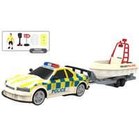 Coche Policía con Lancha