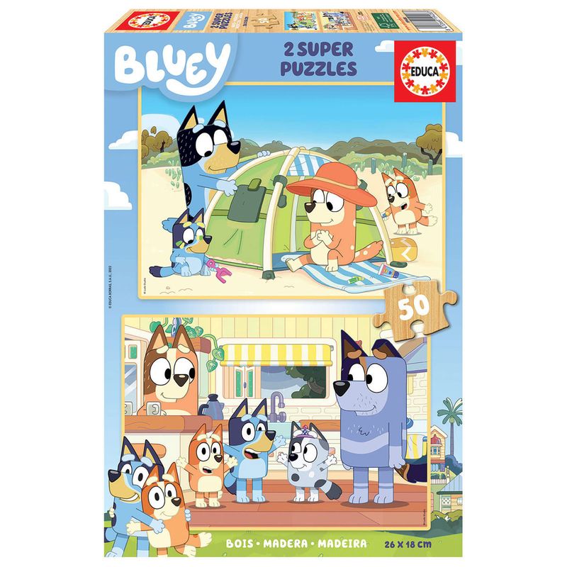 Bluey-Puzzle-Madera-2x50-Piezas