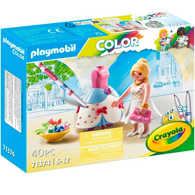 Playmobil-Color-Diseñadora-de-Moda