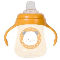 Taza con asas silicona 250ml Mostaza