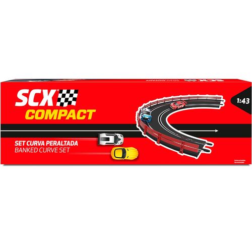 Scalextric Compact Set Curva Peraltada