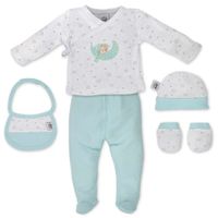Set Nacimiento de 0-6m 5 piezas Luna Menta