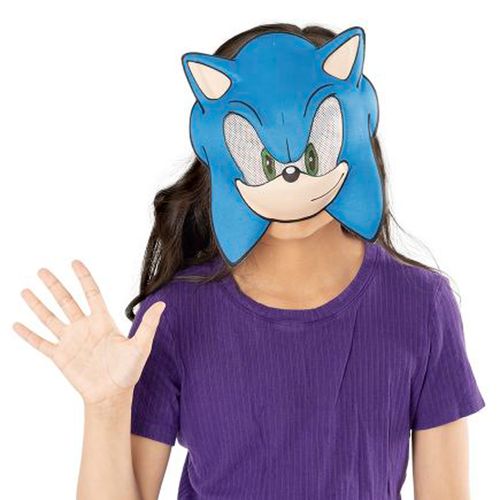 Sonic Máscara Infantil
