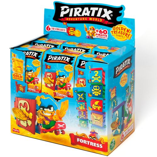 Piratix Treasure Fortress Caja Sorpresa