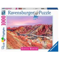 Puzzle Montañas Arcoíris 1000 Piezas