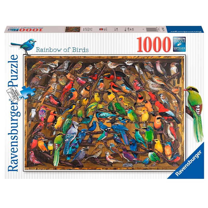 Puzzle-Arcoiris-de-Pajaros-1000-piezas