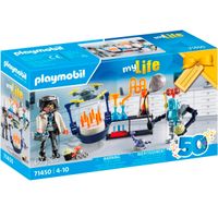 Playmobil City Life Investigador con Robots