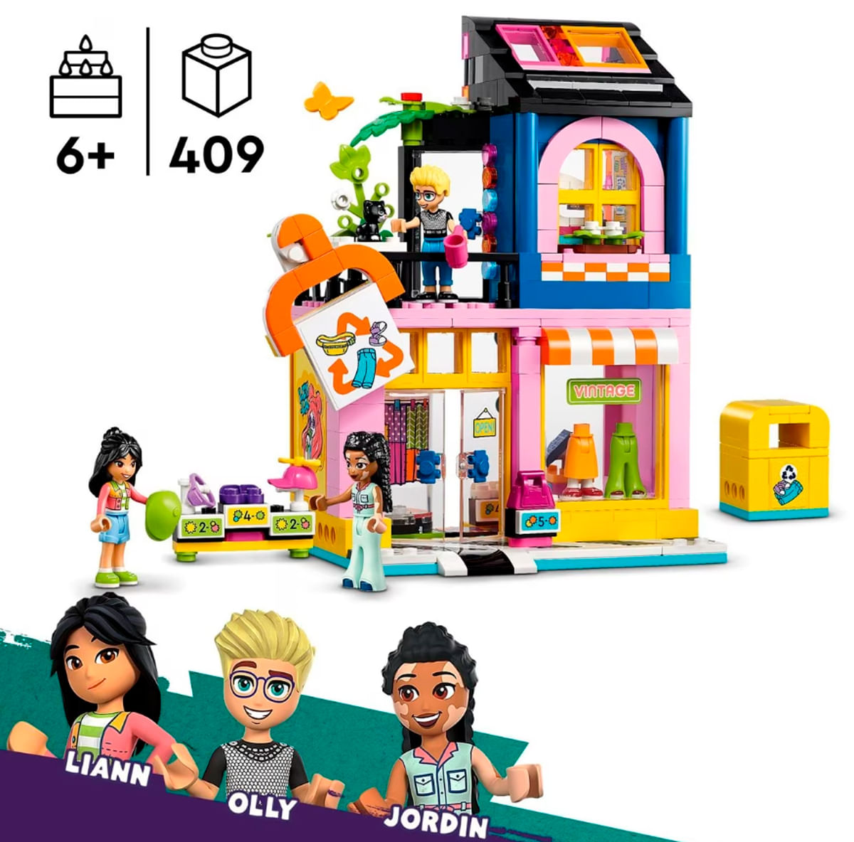 Centro Comercial Nombres De Las Lego Friends Lego Friends 41337