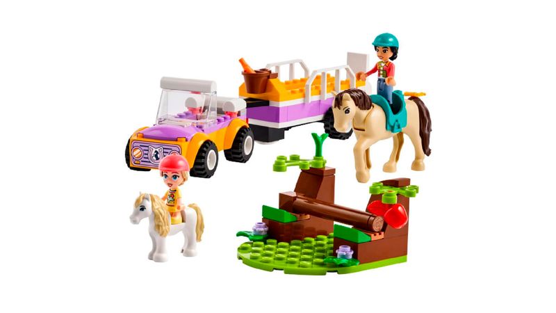 Lego friends remolque online caballo