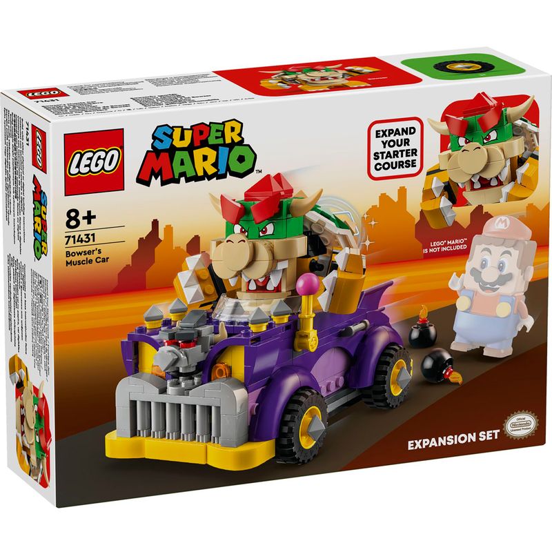 Lego-Super-Mario-Set-de-Expansion--Coche-Bowser