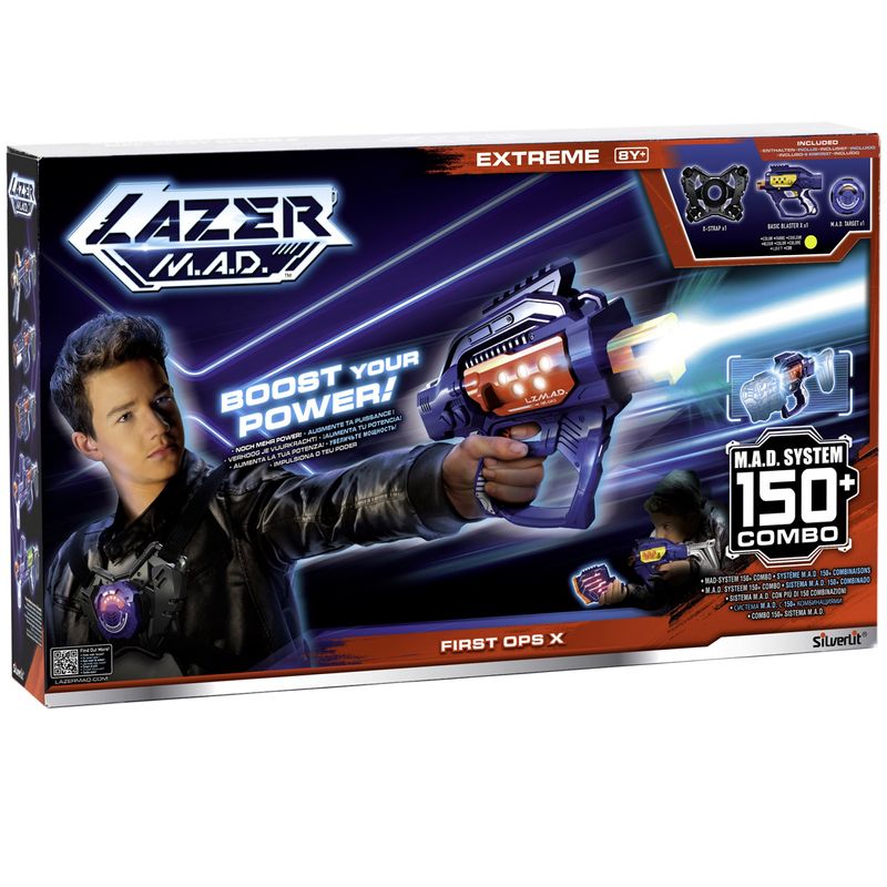 Lazer-MAD-First-Ops-X-Blaster-con-Objetivo