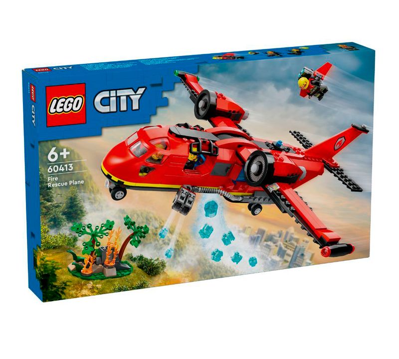 Lego City Avión de Rescate de Bomberos Drim