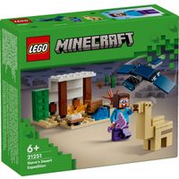 Lego Minecraft La Expedición de Steve al Desierto