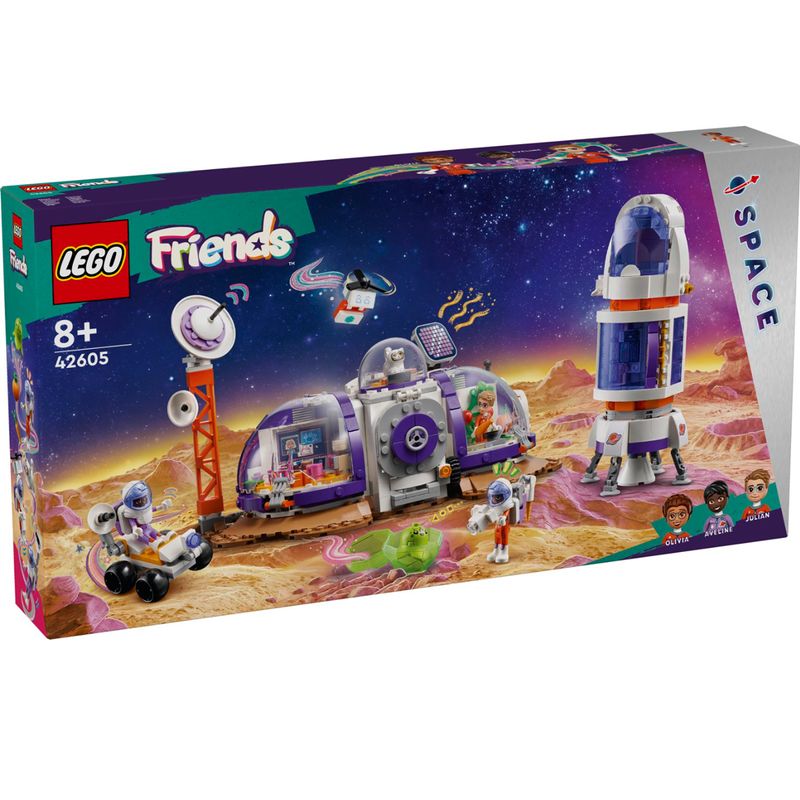 Lego-Friends-Base-Espacial-de-Marte-y-Cohete