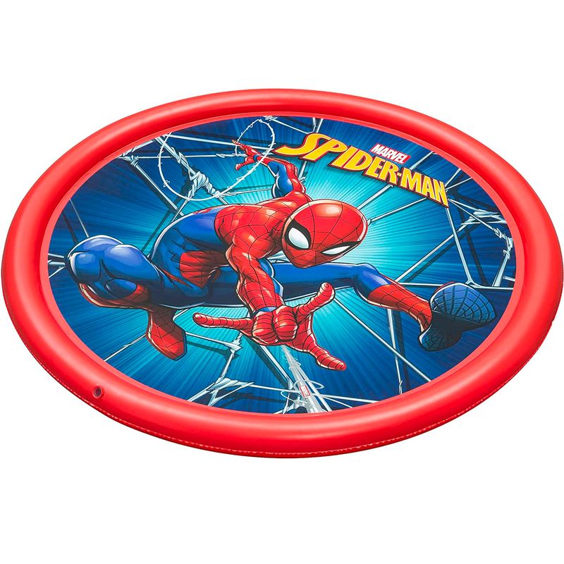 Spiderman-Piscina-Infantil-con-Chorros