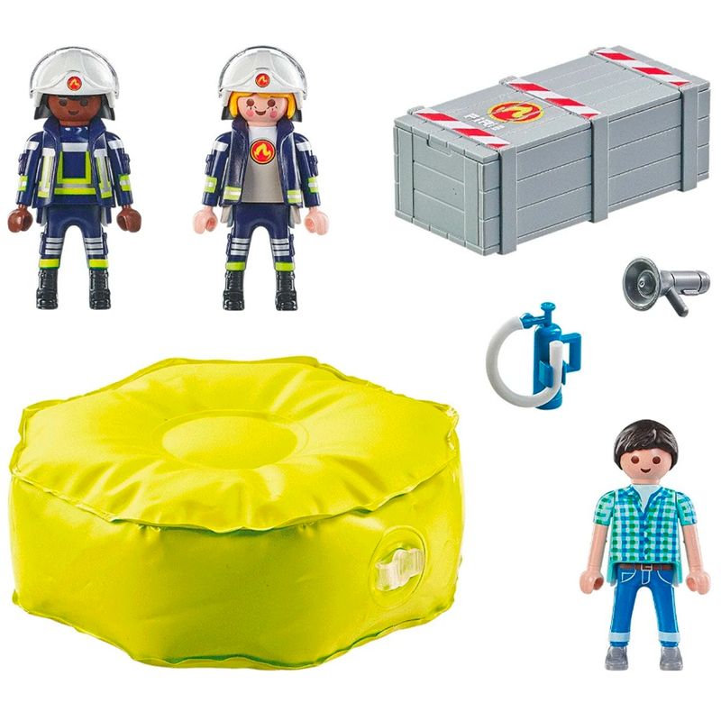 Playmobil-Action-Heroes-Bomberos-con-Colchoneta_1