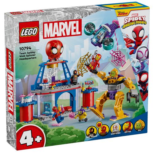 Lego Spiderman Cuartel General Arácnido del Equipo