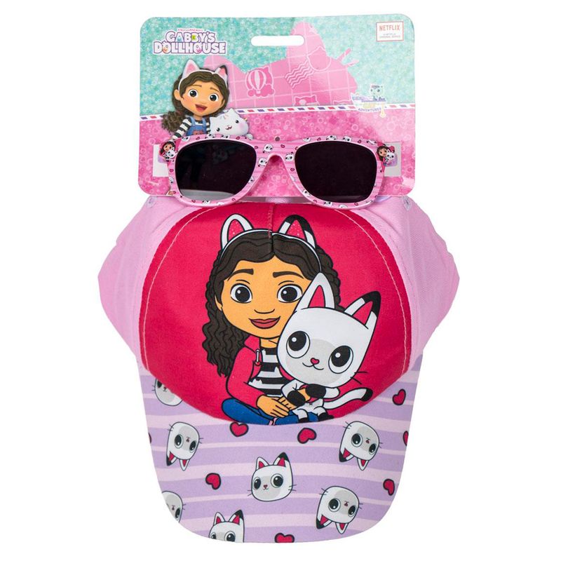 Casa-de-Muñecas-de-Gabby-Pack-Gorra---Gafas
