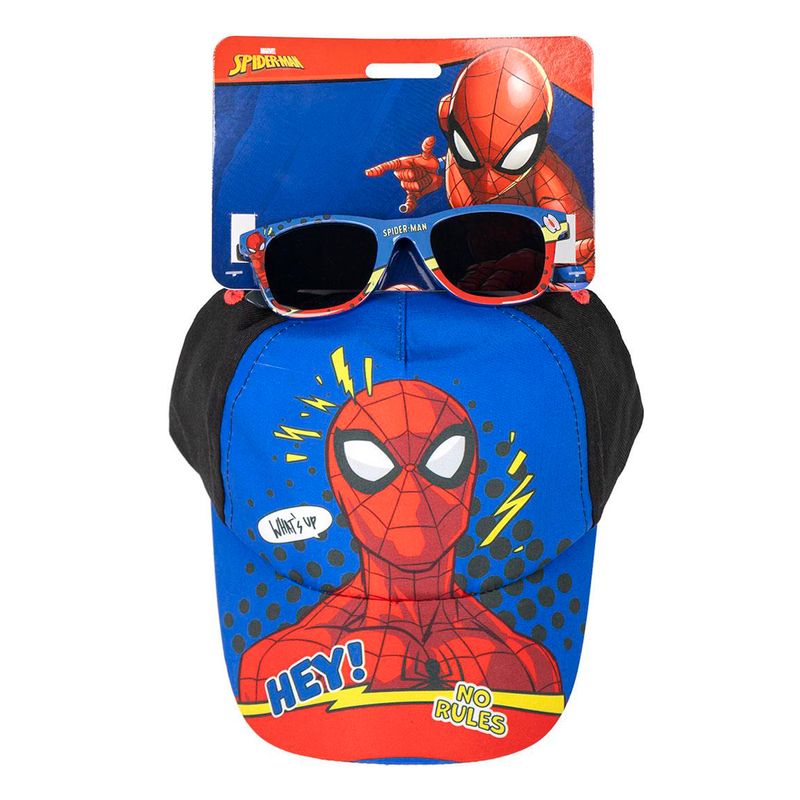 Spiderman-Pack-Gorra---Gafas