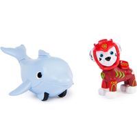 Patrulla Canina Aqua Pups Marshall + Delfín