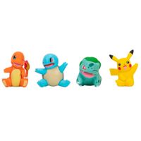 Pokémon Pack 4 Figuras Kanto