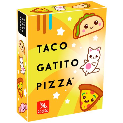 Taco Gatito Pizza Juego Cartas