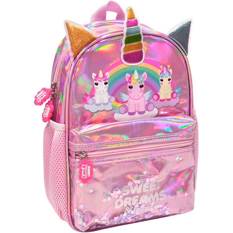 Mochila-Escolar-Unicornio-Silver-Sweet-Dreams