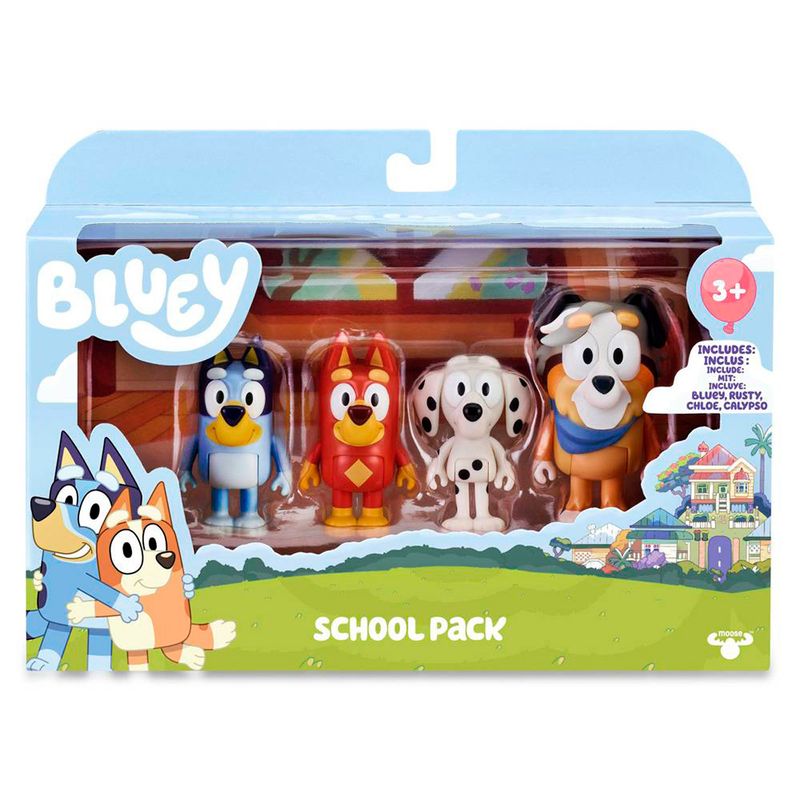 Bluey-Pack-Figuras-Colegio