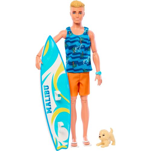 Barbie Ken con Tabla de Surf