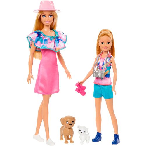 Barbie Stacie Pack Muñecas Rescate Hermanas