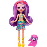 Enchantimals Sunshine Beach Muñeca Sabindra Sloth