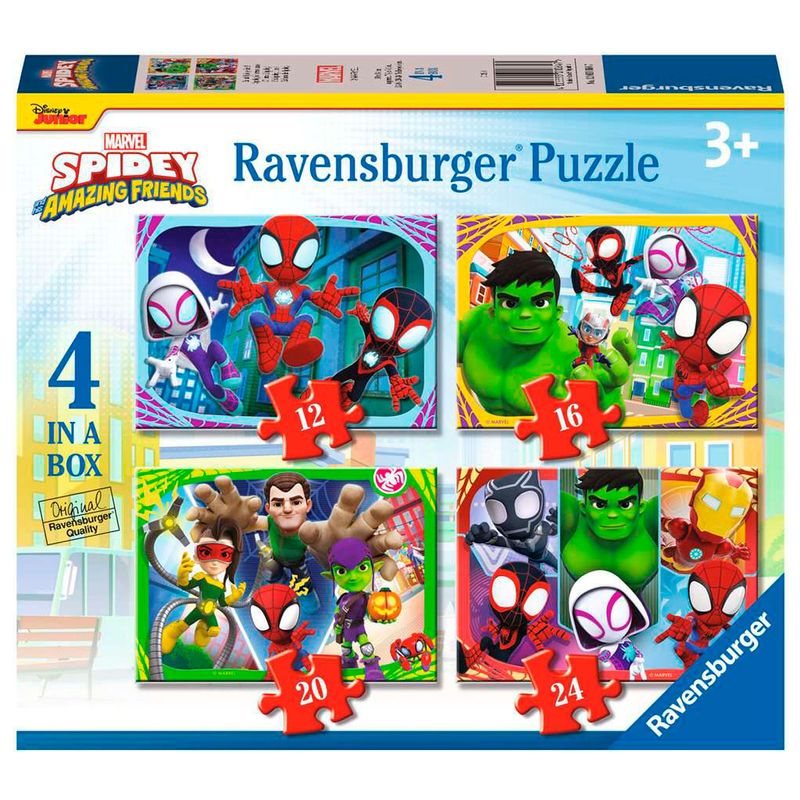 Spiderman-Pack-4-Puzzles-Progresivos