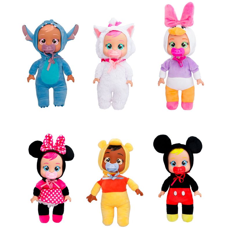 Bebes-Llorones-Tiny-Cuddles-Disney-Muñeco-Surtido