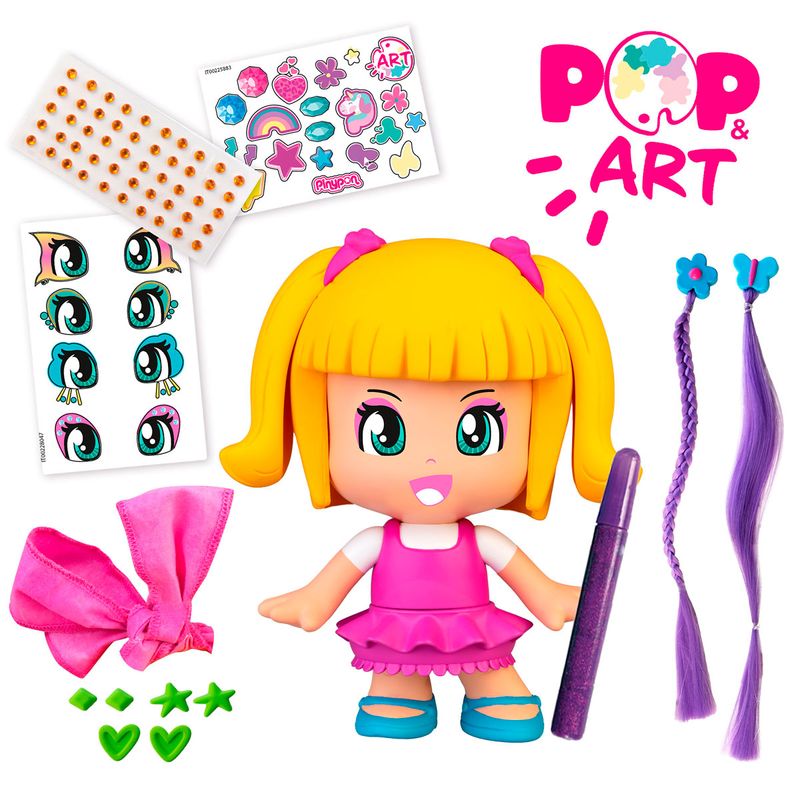 Pinypon-Pop---Art-Muñeca