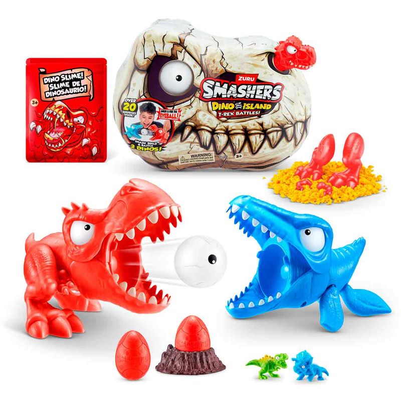 Smasher-Dino-Island-Mini-T-Rex-Surtido_2