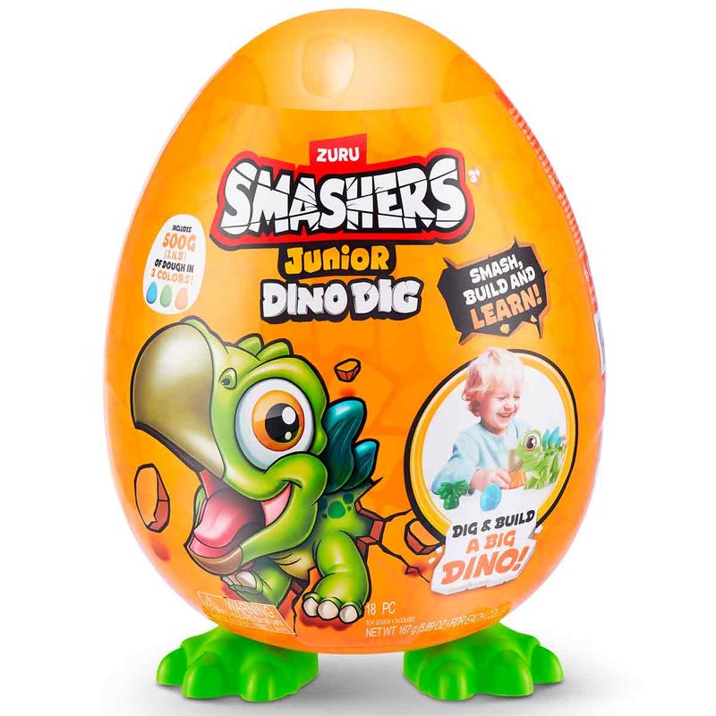 Smashers-Junior-Dino-Dig-Dinosaurio-Surtido