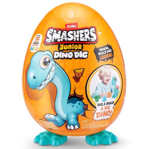 Smashers Junior Huevo Dinosaurio Grande Surtido