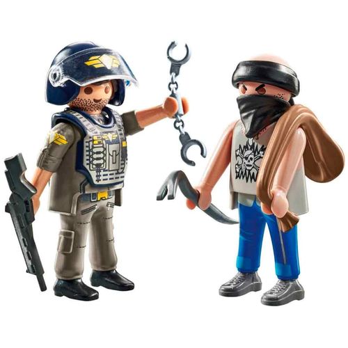 Playmobil Pack Duo Policía con Ladrón